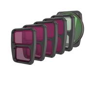 Ensemble de filtres en Alliage d'aluminium, compatibles avec Les lentilles en Verre Optique de la caméra DJI AIR 3, filtres ND8, ND16, ND32, Accessoires