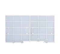 Ensemble de filtres for climatiseur (gauche + droite), 31,5 x 29 cm, compatibles avec Kelon/Hisense/Whirlpool, pièces détachées for appareils électroménagers