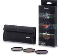Hama Lot de filtres à densité neutre ND8 ND64 ND1000 82 mm NMC16 avec étui