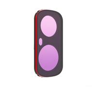 Ensemble de filtres magnétiques portables pour Insta360 Luna avec UV Cpl Vnd et types de brume noire pour améliorer la qualité de l'image pendant les voyages et l'extérieur (ND8)