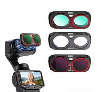 Ensemble de filtres ND et CPL magnétiques pour Insta 360 Luna Ultra, kit de diffusion 1/4 et filtre ND2-16-32 réglable, verre optique pour objectif d'accessoires Insa 360 Luna Ultra (CPL+Diffusion 1/4
