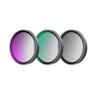 Ensemble de filtres ND et CPL pour DJI Osmo Action 6, CPL ND8/ND16/ND32/ND64/1/4 Filtre de caméra à brume noire adapté pour DJI Osmo Action 6 (CPL+ND16+1/4 Black Mist)