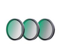 Ensemble de filtres ND et CPL pour DJI Osmo Action 6, CPL ND8/ND16/ND32/ND64/1/4 Filtre de caméra brume noir adapté pour DJI Osmo Action 6 (ND8+ND16+ND32)
