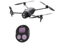 Ensemble de filtres ND et filtres pour DJI Mavic 4 Pro, MCUV ND8 ND16 ND32 ND64 ND1000 NIGHT STAR CPL compatibles avec DJI Mavic 4 Pro Drone Accessoires (ND16)