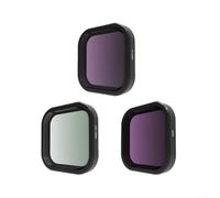 Ensemble de filtres ND multi-densité et polarisant pour Hero 12 11 10 9 8 7 avec protection UV pour une exposition équilibrée toutes les heures de lumière du jour (3 en 1)