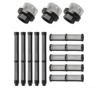 Ensemble de filtres pour machine à pulvériser sans air avec composants en maille d'acier inoxydable pour une filtration efficace et une protection des équipements de pulvérisation sous haute pression