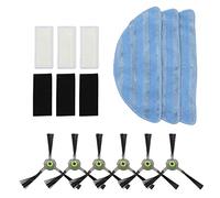 Ensemble de filtres pour robot de balayage - Kit d'accessoires pour aspirateur - Haute résistance - Pièces de rechange pour robot de nettoyage
