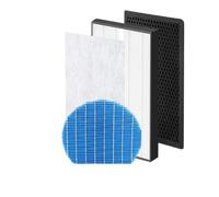 Ensemble de filtres purificateur d'air, Compatible for Sharp, KC-A50 KC-850 | Compatible avec les purificateurs d'air de la série FZ-C100HFE FZ-C100DFE KC-A50 KC-A50EUW KC-850.(FZ-A51HFR FZ-A51DFR)