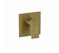 Ensemble de finition pour mitigeur de douche Kludi DECUS 54755N075, avec unité fonctionnelle, or brossé