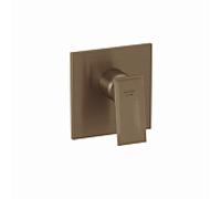 Ensemble de finition pour mitigeur de douche Kludi DECUS 54755N175 avec unité fonctionnelle, bronze brossé