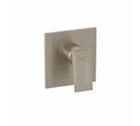 Ensemble de finition pour mitigeur de douche Kludi DECUS 54755N575, avec unité fonctionnelle, inox nickel brossé