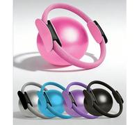 Ensemble de fitness à domicile, comprenant un ensemble de Pilates et de Yoga, contenant un anneau de Yoga et un ballon de Yoga. Ils sont durables et conviennent aux femmes qui veulent tonifier leurs j