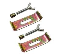 Ensemble de fixations d'évier solides à encastrer avec compatibilité générale - Supports d'évier pour différentes tailles de lavabos - Étanches