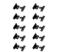Ensemble de fixations pour panneaux muraux dissimulés, clips de en deux pièces, pack de matériel de 10 pièces pour projets de garnitures décoratives, attaches pour panneaux muraux dissimulés,