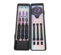 Ensemble de fléchettes professionnel Iron Aluminium Kurled Groove Design avec boîte de rangement Fléchettes Metal Tip Set For Party Home Games Youth Débutants Professionnels