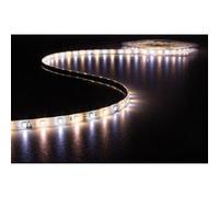 Ensemble de flexible led, contrôleur et alimentation - 300 led - 5 m - 12 vcc - blanc chaud & blanc leds12cww