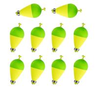 Ensemble de flotteurs pêche pour la pêche | Lot De 10 Lièges Flottants Lestés - Flotteurs Lestés pour la Pêche,Pour La Pêche Du Bar En Piscine Extérieure En Eau Douce Depuis Un Bateau Sur Les Lacs Éta