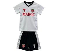 Ensemble de foot maillot et short Maroc blanc enfant - Blanc 4 ans
