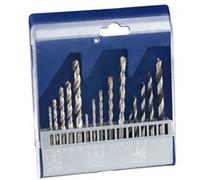 Ensemble de forets 15 pièces avec forets HSS pour métal, bois & béton G