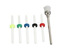Ensemble de Forets à Ongles en Céramique 6 Pièces, pour Mèches Professionnelles pour Enlever les Cuticules des Salons de Maison, Matériau, quantité: 6 Pièces