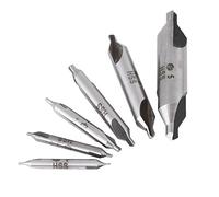 Ensemble de forets centraux 6PCS HSS, foret central à 60 degrés pour acier inoxydable, métal, cuivre, aluminium, titane et bois