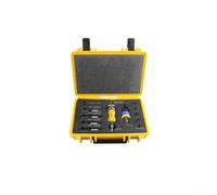 Ensemble de forets coniques à butée de profondeur réglable avec 4 embouts coniques, outil de travail du bois en acier au carbure pour un perçage précis dans la rénovation et l'assemblage, comprend