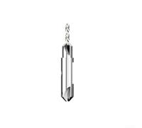 Ensemble de forets coniques avec construction en alliage et butée de profondeur réglable pour chanfreiner et conduire (3,5 mm)