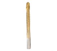 Ensemble de forets en acier rapide - 6 tailles - 3 mm - 8 mm - tarauds composites métriques avec rainure en spirale - Scie dentelée 3 en 1 et foret pour bois, métal, plastique, aluminium (8 mm)