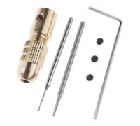 Ensemble de forets en carbure délicats avec double extracteurs électroniques pour l'extraction de vis bonde en alliage d'acier