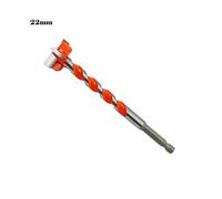 Ensemble de forets, ensemble de forets au cobalt, 16-25mm tige hexagonale Forstner foret ensemble charnière trou auto-centrage trou scie Machine de découpe outil de travail du bois foret(22MM)