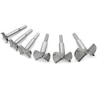 Ensemble de forets, ensemble de forets au cobalt, 6pcs 30-60mm Forstner Foret Set Charnière Scie Cloche Scie Cloche À Bois