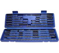 Ensemble de forets, ensemble de forets au cobalt, Ensemble de forets 20 pièces ensemble de forets à marteaux électriques SDS burin boîte en plastique tige Impact rotatif béton maçonnerie forage rainur