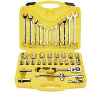 Ensemble de forets, ensemble de forets au cobalt, Kit d'outils combinés de clé à cliquet à douille de 37 pièces for ensemble d'outils à main de réparation de voiture