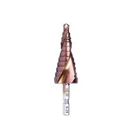 Ensemble de forets, ensemble de forets au cobalt, M35 5% Cobalt Step Bits Tapered Hexagonal Shank Metal Drill Bit Tool Set Holemaking Cutter Stainless Steel(6-24mm)