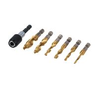 Ensemble De Forets Et Tarauds Laser Tools 7 Pièces 8405