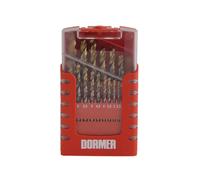 Ensemble De Forets HSS TiN Compact Dormer A095 De 19 1,0-10 X 0,5Mm DORA095COMP