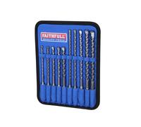 Ensemble De Forets SDS Plus Faithfull, 10 Pièces FAISDSSET10