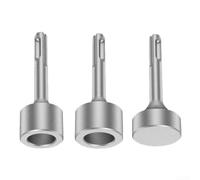 Ensemble de forets SDS-Plus pour marteau rotatif 19 mm, 21 mm et 35 mm, construction plate en acier forgé (35 mm)