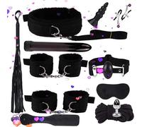 Ensemble De Formation Multifonctionnel En Nylon De 12 PièCes, Ensemble Complet D'éQuipement Pour Les Parties PassionnéEs - Accessoires De Formation - D-3 (Noir)