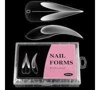 Ensemble de forme à double ongle | Extension des ongles | 140 morceaux de formes d'ongles Double formes d'ongles | Pochoirs réutilisables pour extensions des ongles accessoires de ustensiles