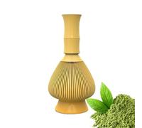 Ensemble de fouet à matcha - Fouet à matcha traditionnel japonais - Kit de fabrication fait main avec support pour préparer une tasse de thé traditionnelle