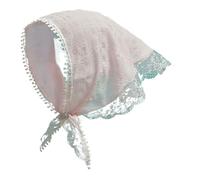 Ensemble de foulard triangulaire en dentelle 3 pièces, bandeau léger style Boho polyvalent for femmes, tenue quotidienne de printemps et d'été(Color2)