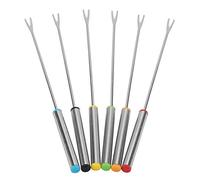 Ensemble de fourchettes à fondue, fourchettes à fondue, fourchettes à fondue en acier inoxydable, fourchettes à fondue au fromage, fourchettes à fondue au chocolat pour fondue au fromage