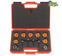 CMT 823.001.11 - Jeu de 7 fraises circulaires pour rainures z3 Orange