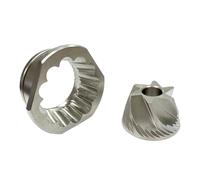 Ensemble de fraises coniques de rechange compatible avec les machines à café entièrement automatiques DeLonghi ECAM et ETAM.