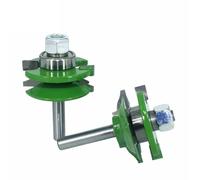 Ensemble de fraises droites à tige de 8 mm en acier pour le travail du bois, fraisage, élévateur, accessoires de travail du bois, queue d'aronde