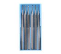 Ensemble de fraises rotatives en carbure de tungstène, aiguille de forage miniature, fraise à découper, outils de fabrication de bijoux en argent doré