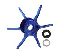 Ensemble de frein 6 étoiles amélioré pour Abu Garcia Max Series B3 B4 P3 P4 P5 - Finition rouge (main droite)