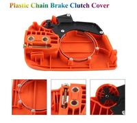 Ensemble de frein de chaîne de couvercle de pignon d'embrayage convient pour Husqvarna 350235 235E 236240 tronçonneuse HB022 -Vente