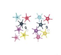 Ensemble de frein en métal efficace de 62 mm pour moulinet de pêche ABU BF7 BF8 ib7 ib8 conçu pour fonctionner avec le système Five Star et pour la compatibilité de la série Zenon (bleu gaucher)